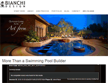 Tablet Screenshot of bianchidesign.com